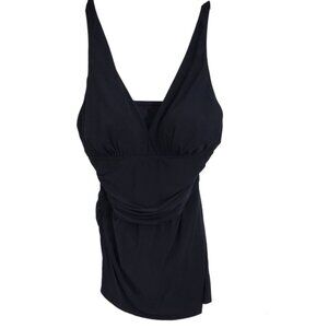 Magicsuit Womens Black One Piece Dress Swimsuit Adjustable Strap Size 18W‎ NWOT